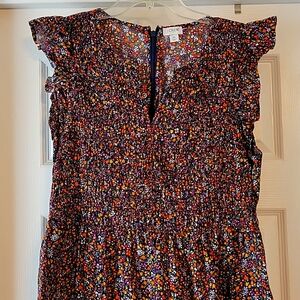 J Crew floral dress XL